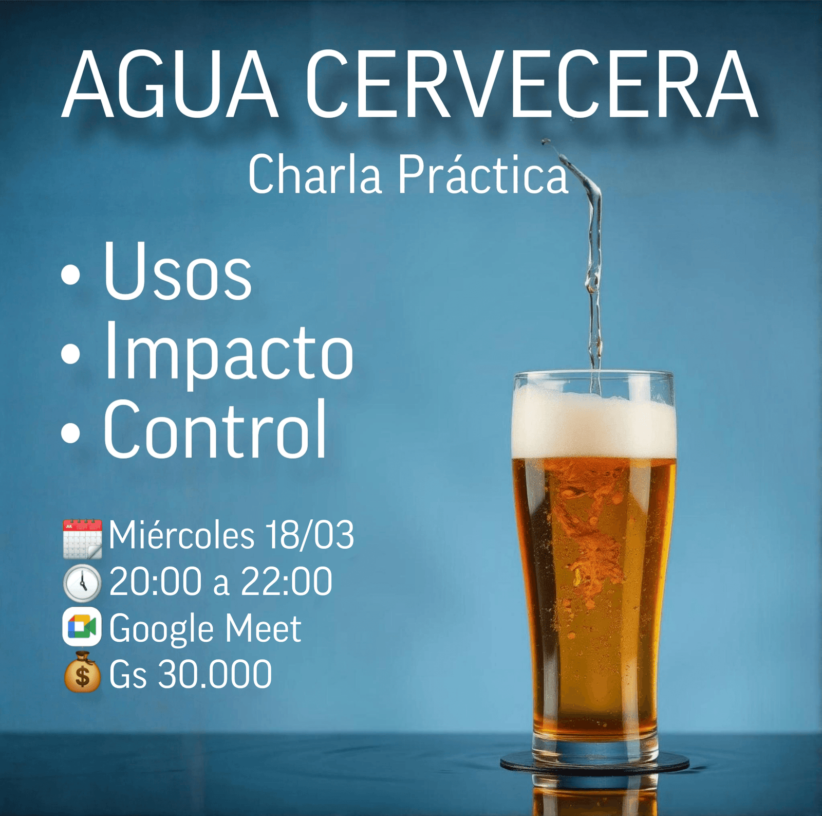 Charla Práctica - Agua Cervecera